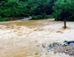 12 hộ dân Na Rì - Bắc Kạn bị cô lập do mưa lũ
